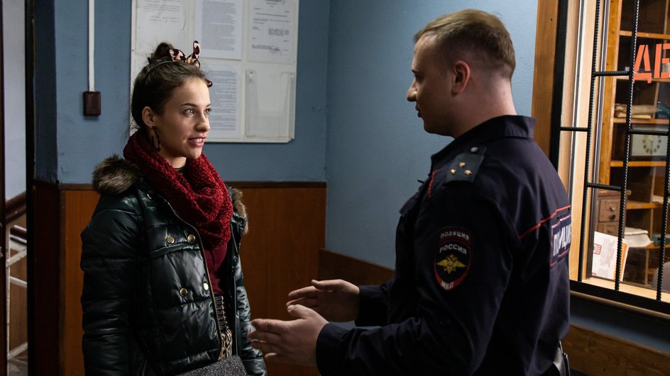 Алена Савастова и Дмитрий Журавлев в сериале «Патриот»