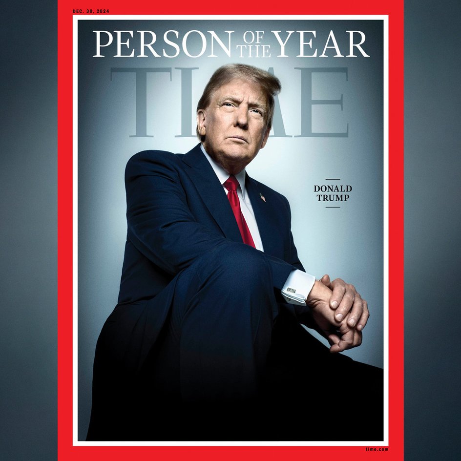 Обложка Time от 2024 года с Дональдом Трампом Обложка Time от 2024 года с Дональдом Трампом