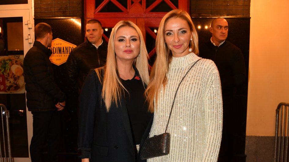 Анна Семенович и Татьяна Навка Анна Семенович и Татьяна Навка