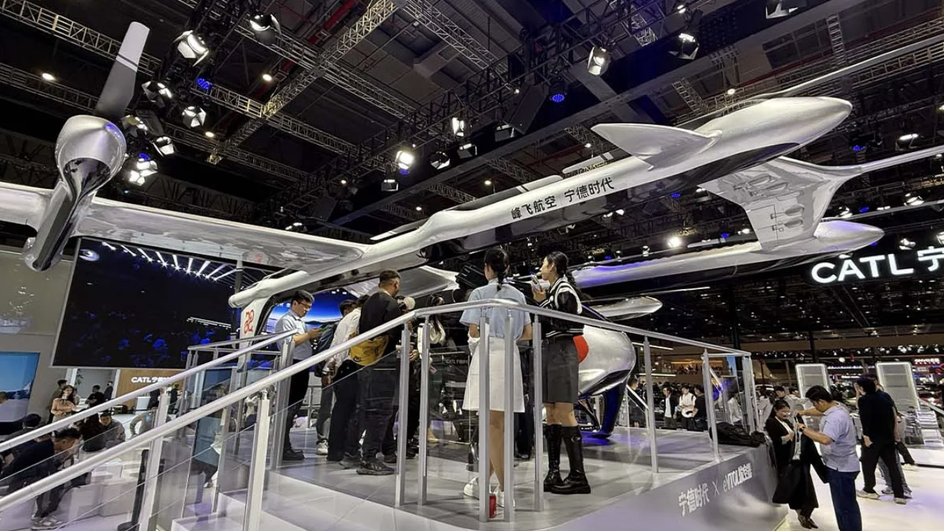 CATL eVTOL внешний вид CATL eVTOL внешний вид