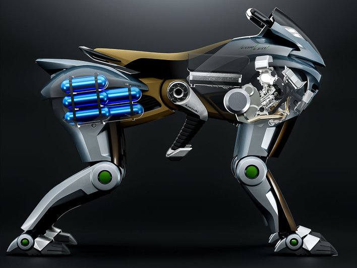 Робот-конь Kawasaki Corleo Робот-конь Kawasaki Corleo