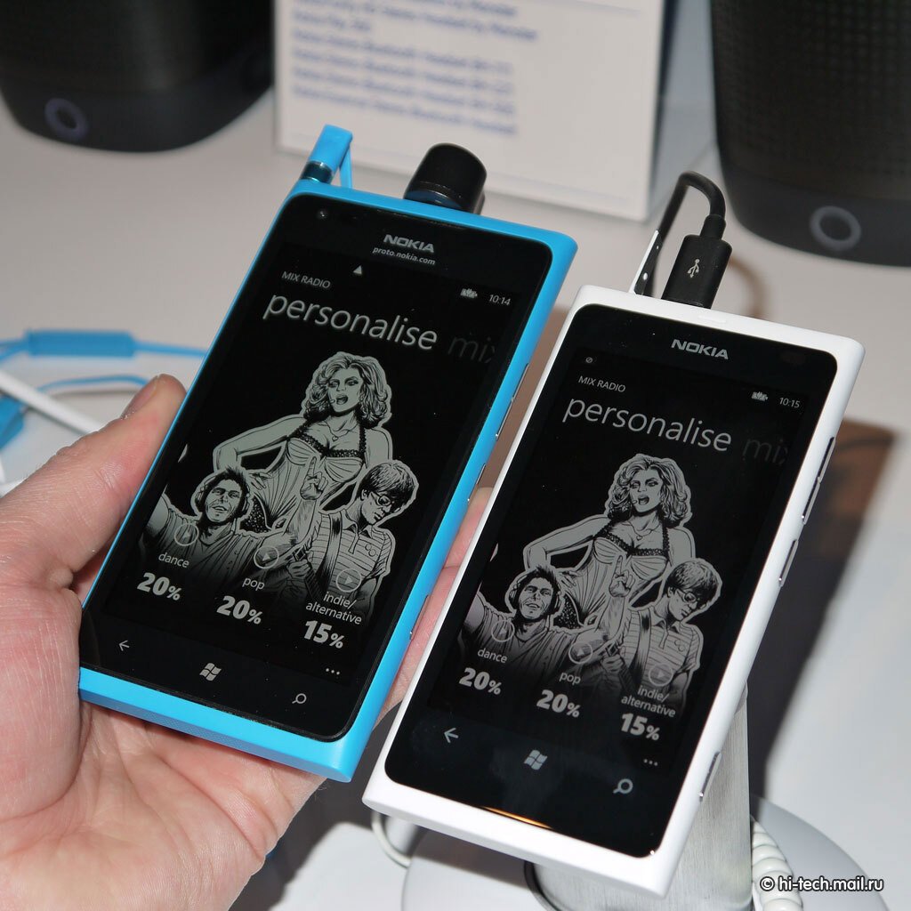 Забыла пароль на nokia lumia 800