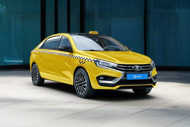 Lada Aura такси рендеры Lada Aura такси рендеры