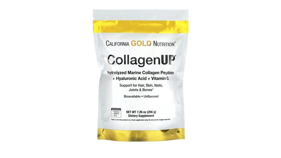 California Gold Nutrition CollagenUP, морской коллаген с гиалуроновой кислотой и витамином С