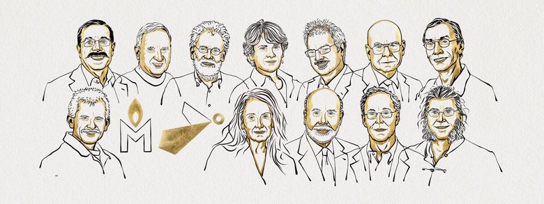 Лауреаты Нобелевской премии 2022. Фото: https://www.nobelprize.org/