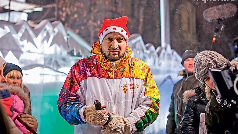 Гоша Куценко на съемках «Занимательной этологии» Гоша Куценко на съемках «Занимательной этологии»