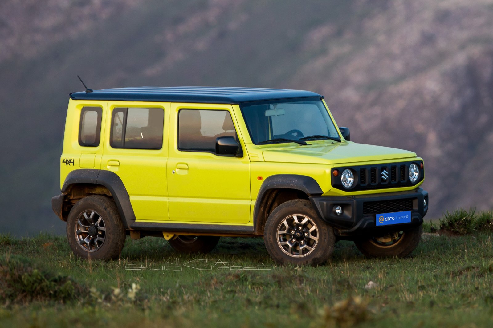 Пятидверный Suzuki Jimny: первые изображения без камуфляжа