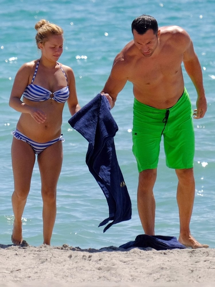 Хайден и Владимир отдохнули на пляже в Майами
