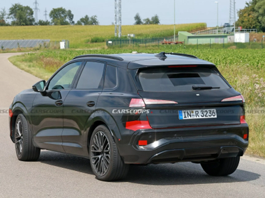 Audi Q3 2025 в камуфляже