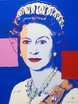 Slide image for gallery: 8411 | Elizabeth II blue