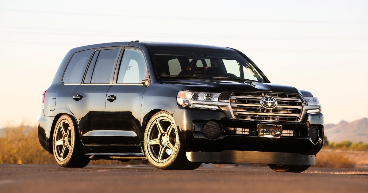 Купить Юбка Wald Lite на передний бампер Toyota Land Cruiser 200 2015г-выше в Аб