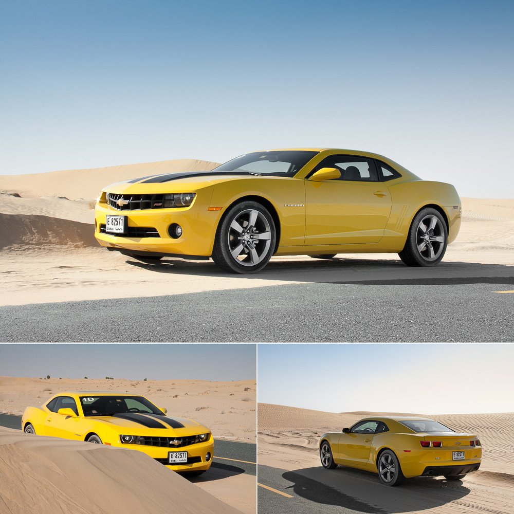 Новый Chevrolet Camaro. «Дубасим» по Дубаю!