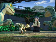 Кадр из Lego Мир Юрского периода: Легенда об острове Нублар
