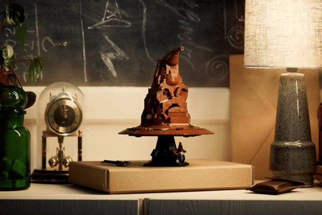 Шляпа из набора Harry Potter The Sorting Hat. Фото: thebrickfan.com