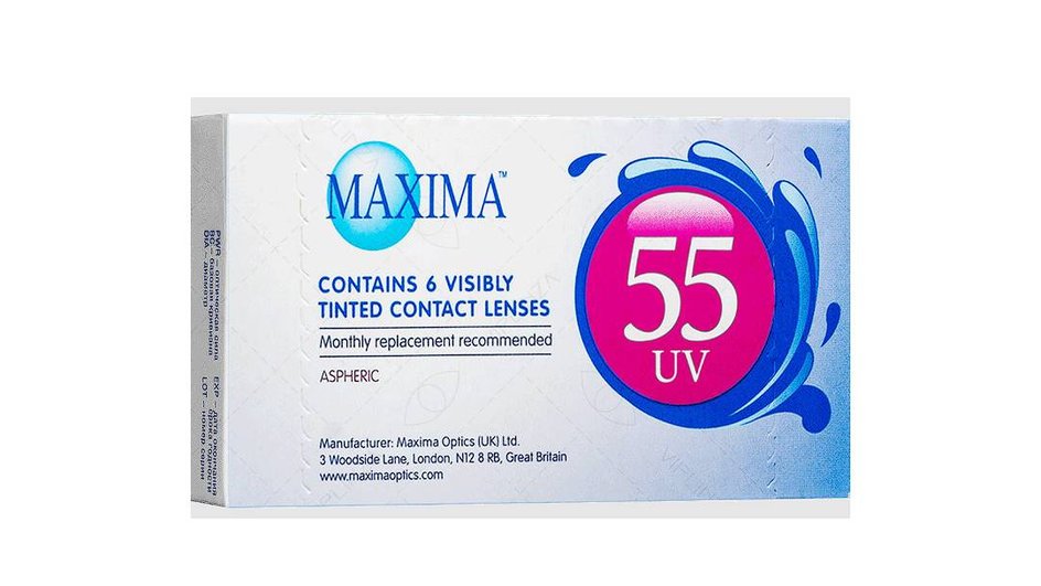 Контактные линзы Maxima 55 UV Контактные линзы Maxima 55 UV
