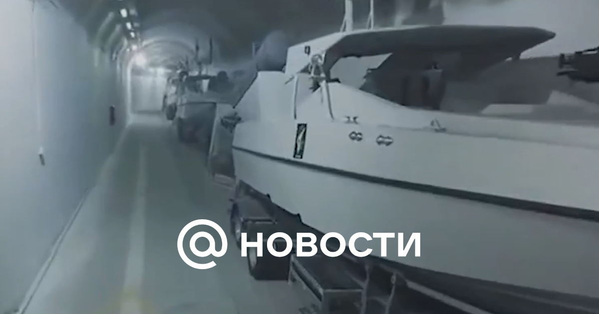 Иран показал подземную военно-морскую базу КСИР. Видео