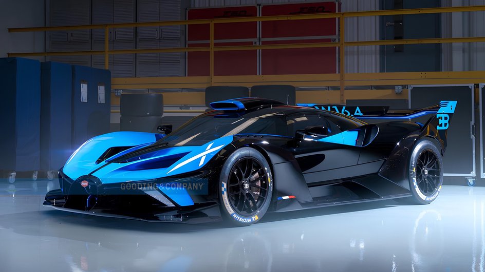 Прототип гиперкара Bugatti Bolide Прототип гиперкара Bugatti Bolide