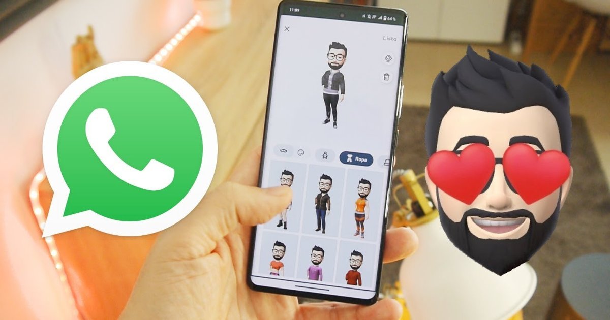 Как создать в WhatsApp мультяшные стикеры и аватар со своим лицом