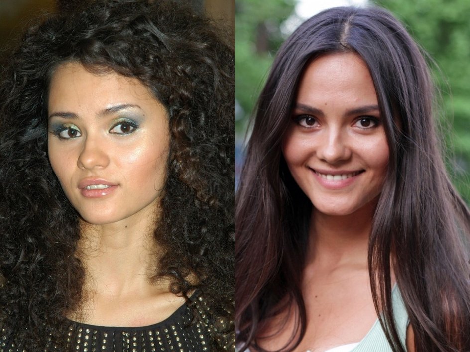 Катя Ли в 2006 году (слева) и в 2013 году (справа) Катя Ли в 2006 году (слева) и в 2013 году (справа)