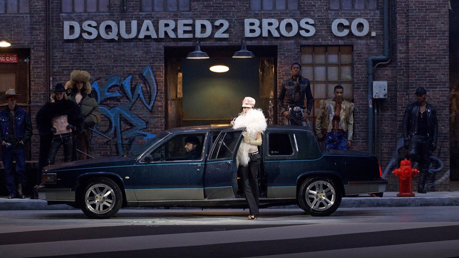 показ Dsquared2 aw 2025 показ Dsquared2 aw 2025