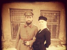Дима Билан и Юлия Пересильд на съемках Дима Билан и Юлия Пересильд на съемках