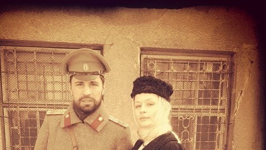 Дима Билан и Юлия Пересильд на съемках Дима Билан и Юлия Пересильд на съемках