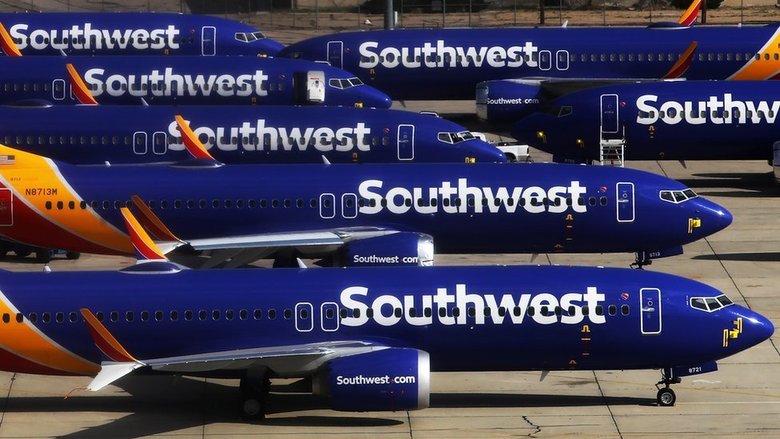 У Southwest Airlines самый большой в мире флот Boeing 737 MAX (Getty Images)