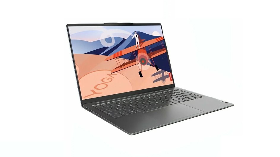 Ноутбук фирмы Lenovo модель Yoga Slim 6 Gen с процессором Intel Core i7-13700H