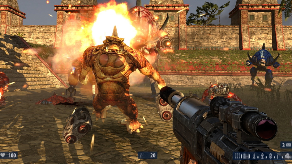 Игра Serious Sam: The Second Encounter Игра Serious Sam: The Second Encounter