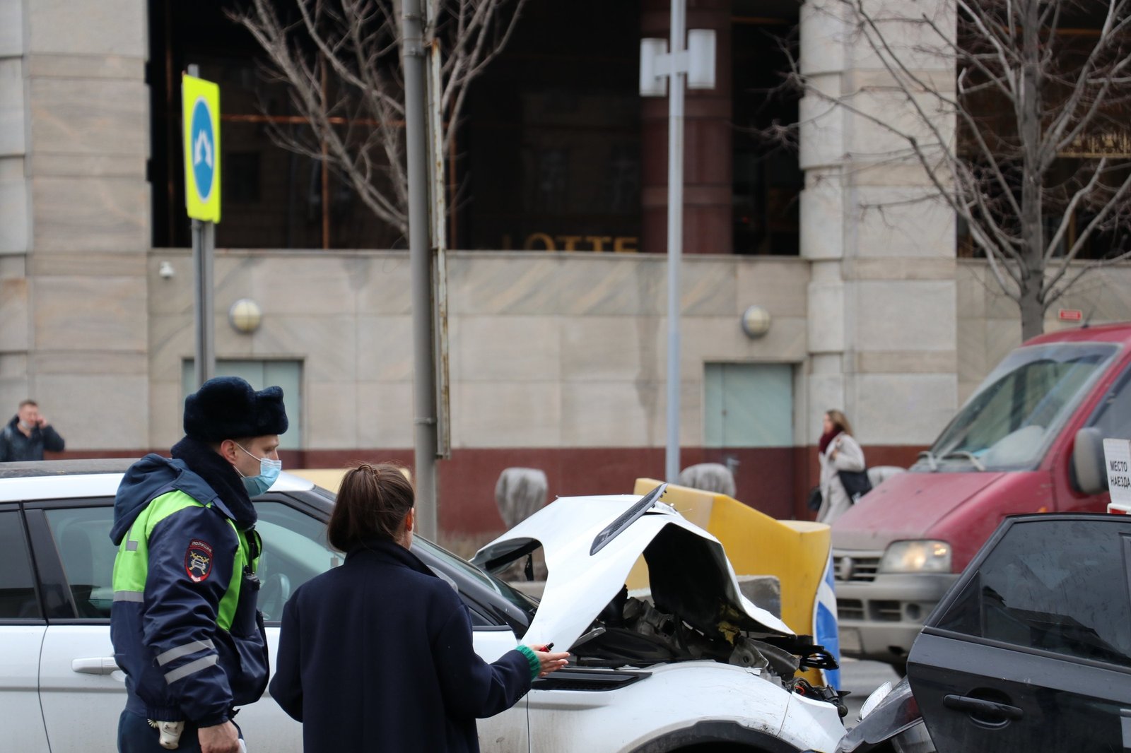 Известный блогер попал в аварию в центре Москвы