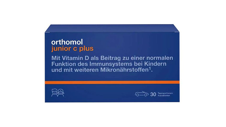 Витамины для детей Orthomol junior c plus Витамины для детей Orthomol junior c plus