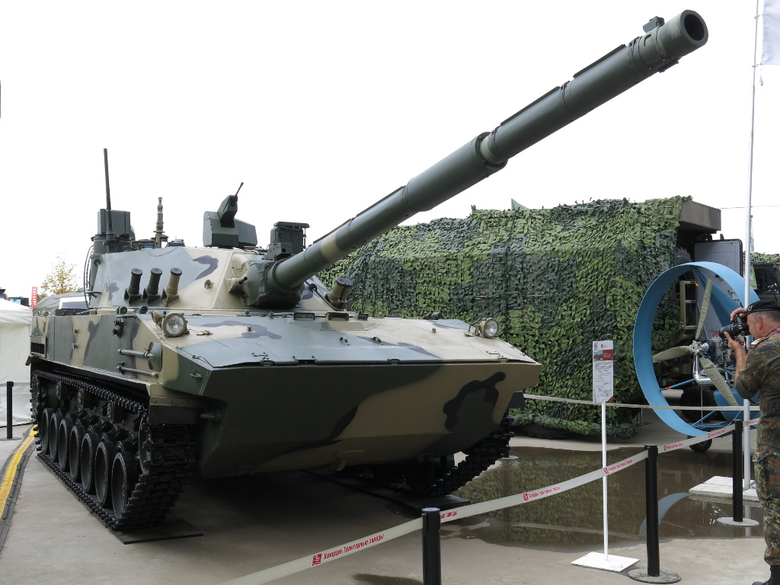 Еще одна фотография «Спрут-СДМ-1». Источник: Russia Arms Expo