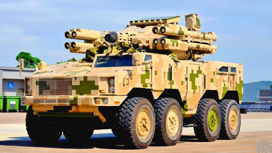 Китай представил мобильный комплекс ПВО Type 625E Китай представил мобильный комплекс ПВО Type 625E