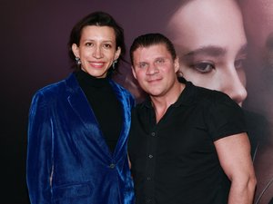 Елена Борщева с супругом