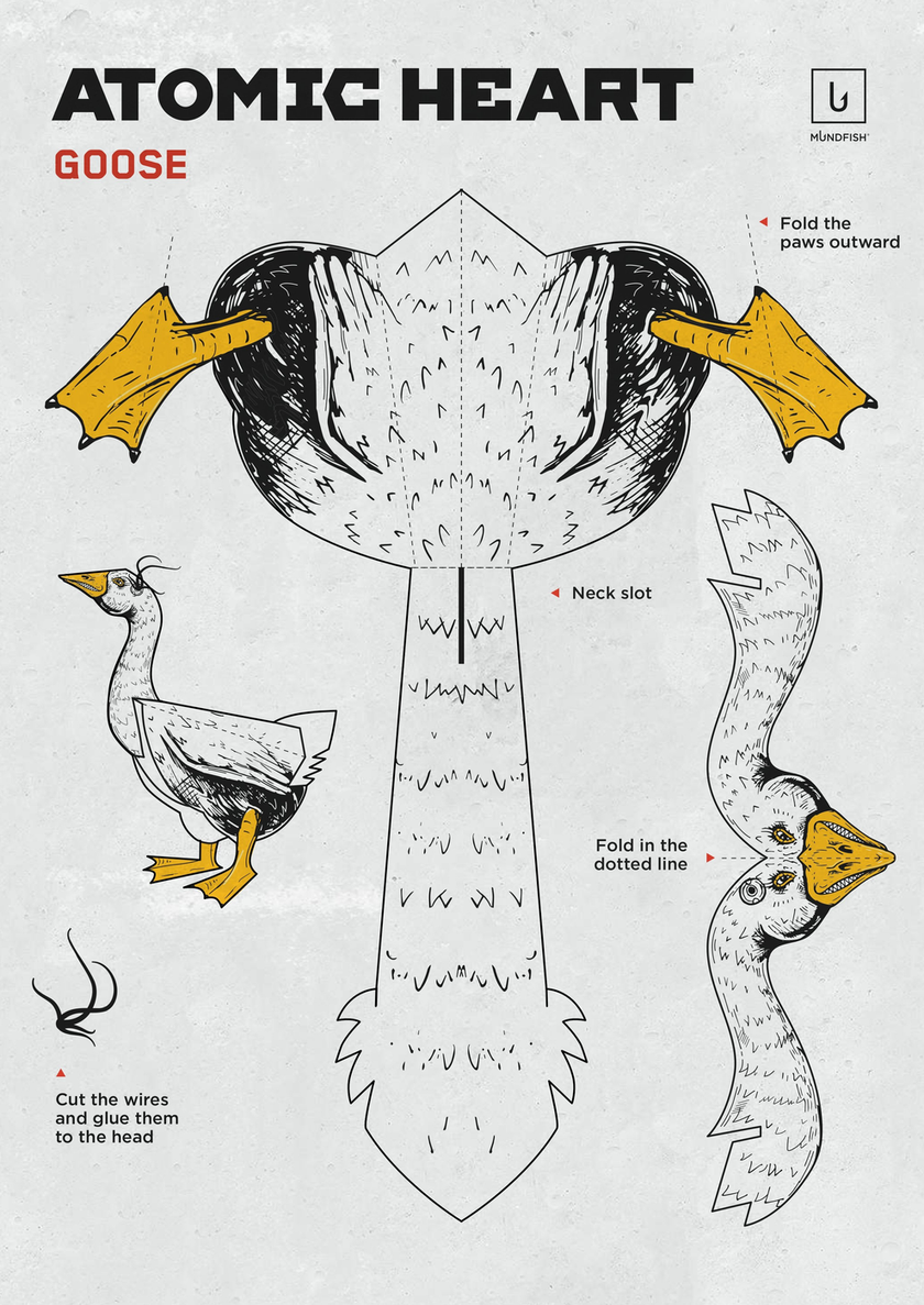 Сделай сам: опубликованы макеты бумажных игрушек по Atomic Heart - Hi-Tech  Mail.ru