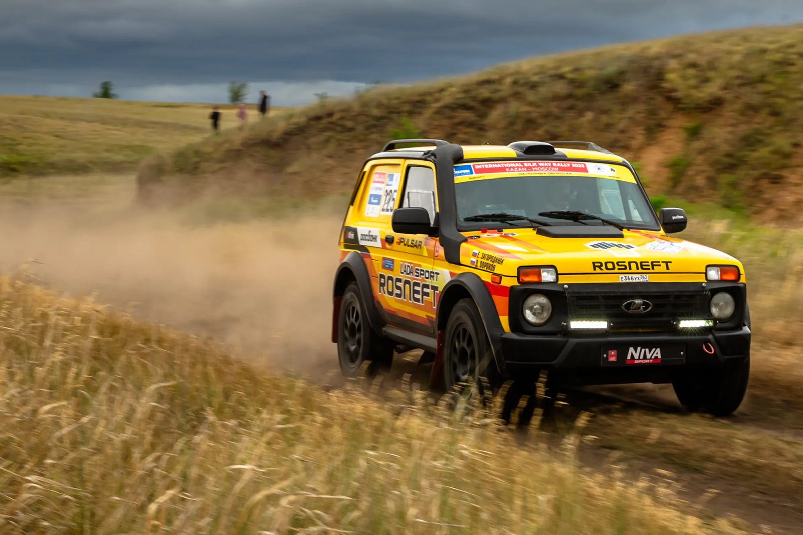 В России начали сборку Lada Niva в исполнении Silk Way В России начали сборку Lada Niva в исполнении Silk Way