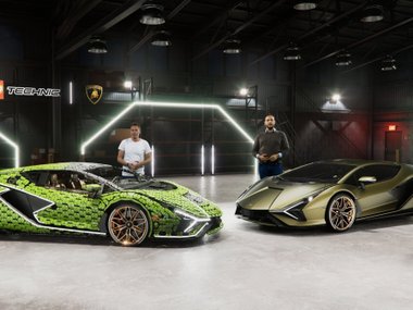 slide image for gallery: 28091 | Lamborghini Sian Lego