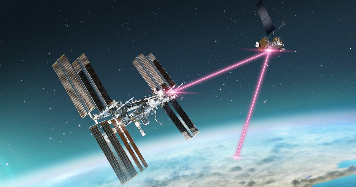 НАСА успешно протестировало лазерную связь в космосе
