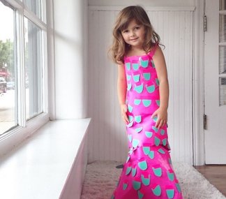 4-летнюю девочку назвали гением моды (фото)