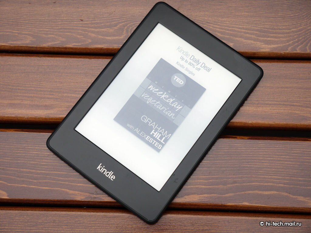 Обзор Amazon Kindle Paperwhite: сенсационная читалка - Hi-Tech Mail.ru