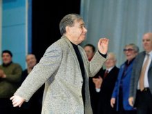 Михаил Светин на открытии Российского кинофестиваля в Гатчине, 2006 год Михаил Светин на открытии Российского кинофестиваля в Гатчине, 2006 год