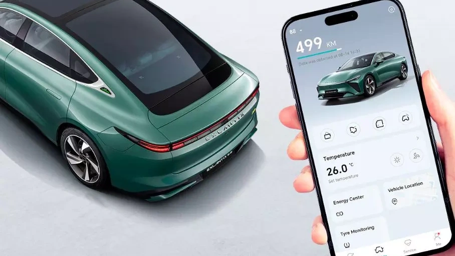 Автомобили Exlantix получат систему управления со смартфона