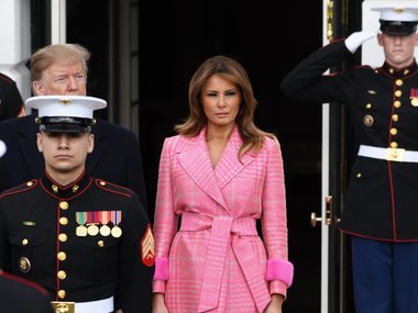 Slide image for gallery: 10551 | Образы Мелании Трамп