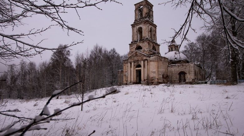 Церковь Рождества Пресвятой Богородицы, деревня Садовая, Вологодская область. Год постройки – 1783.