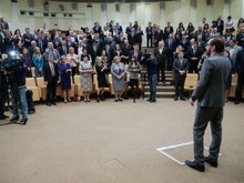 Предпремьерный показ фильма «Собибор» в Госдуме Предпремьерный показ фильма «Собибор» в Госдуме