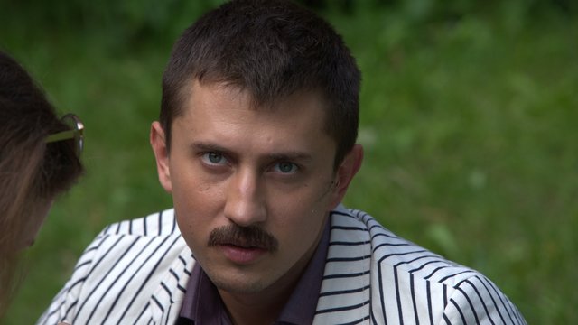 Павел Прилучный на съемках сериала «Витя в законе»