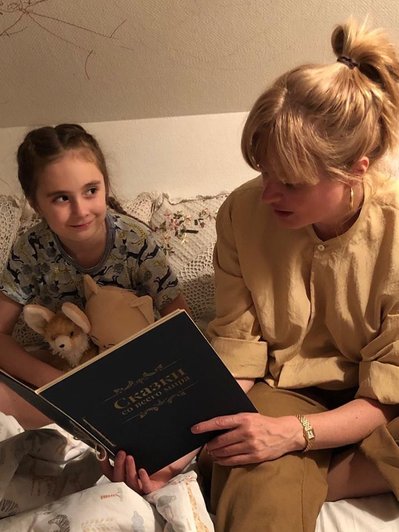 Лидия Бакова и Надежда Михалкова