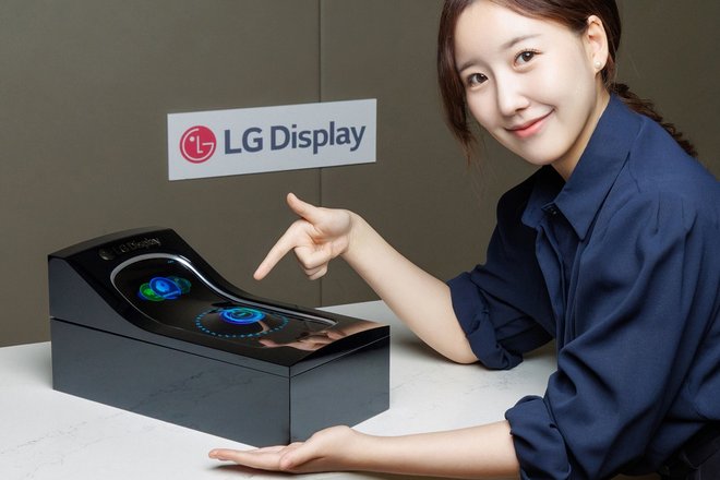 Гибкий экран LG для салонов авто Гибкий экран LG для салонов авто