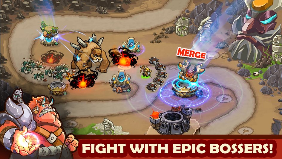 Мобильная игра King of Defense: Epic Battle