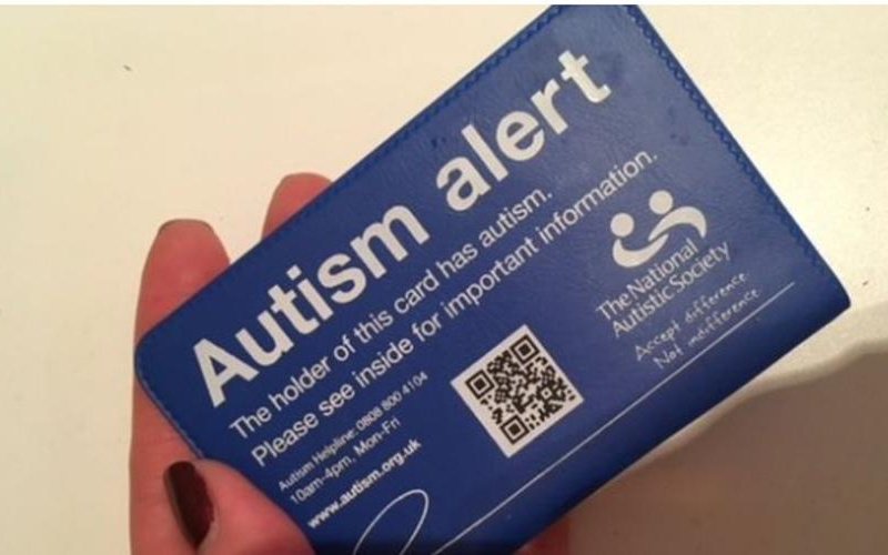 Карточка человека с аутизмом
